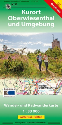 Abbildung von: Oberwiesenthal und Umgebung - SACHSEN KARTOGRAPHIE
