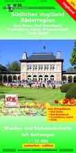 Abbildung von: Südliches Vogtland - Bäderregion Bad Elster - Bad Brambach - Frantiskovy Lazne - Cheb - SACHSEN KARTOGRAPHIE