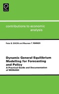 Cover: Dynamic General Equilibrium Modelling for Forecasting and Policy - Elsevier