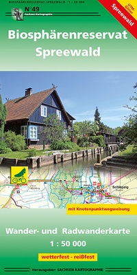 Abbildung von: Biosphärenreservat Spreewald - SACHSEN KARTOGRAPHIE