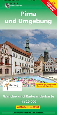 Abbildung von: Pirna und Umgebung - SACHSEN KARTOGRAPHIE