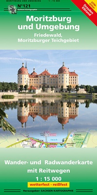 Abbildung von: Moritzburg und Umgebung - Friedewald - Moritzburger Teichgebiet - SACHSEN KARTOGRAPHIE