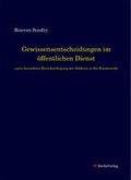 Bild: Gewissensentscheidungen im &ouml;ffentlichen Dienst unter besonderer Ber&uuml;cksichtigung des Soldaten in der Bundeswehr - sierke VERLAG - Sierke WWS GmbH
