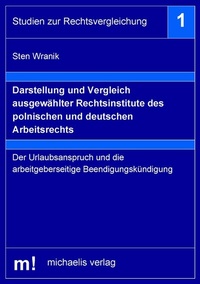 Abbildung von: Darstellung und Vergleich ausgewählter Rechtsinstitute des polnischen und deutschen Arbeitsrechts - Michaelis