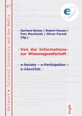 Cover: Von der Informations- zur Wissensgesellschaft - trafo Wissenschaftsverlag