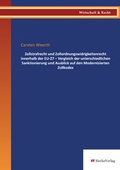 Cover: Zollstrafrecht und Zollordnungswidrigkeitenrecht innerhalb der  EU-27- - sierke VERLAG - Sierke WWS GmbH