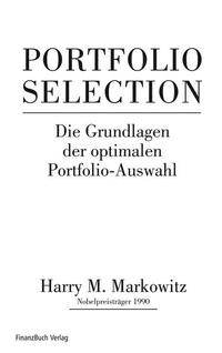 Enlarge image Cover: Portfolio Selection - FinanzBuch Verlag