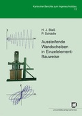 Cover: Aussteifende Wandscheiben in Einzelelement-Bauweise - KIT Scientific Publishing