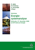Cover: Energiesystemanalyse : Tagungsband des Workshops "Energiesystemanalyse" vom 27. November 2008 am KIT Zentrum Energie, Karlsruhe - KIT Scientific Publishing
