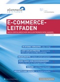 Cover: E-Commerce-Leitfaden - Universit&auml;tsverlag Regensburg
