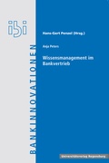 Cover: Wissensmanagement im Bankvertrieb - Universit&auml;tsverlag Regensburg
