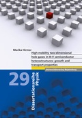 Cover: High-mobility two-dimensional hole gases in III-V semiconductor heterostructures: growth and transport properties - Universit&auml;tsverlag Regensburg