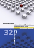 Cover: Pattern evolution and fluctuations in a magnetic model system - Universit&auml;tsverlag Regensburg