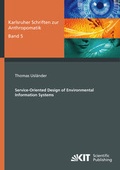 Cover: Service-oriented design of environmental information systems - KIT Scientific Publishing