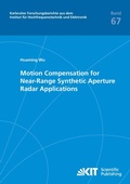 Cover: Motion Compensation for Near-Range Synthetic Aperture Radar Applications - KIT Scientific Publishing