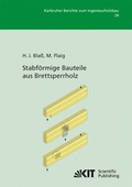 Cover: Stabf&ouml;rmige Bauteile aus Brettsperrholz - KIT Scientific Publishing
