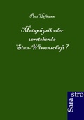 Cover: Metaphysik oder verstehende Sinn-Wissenschaft? - Sarastro