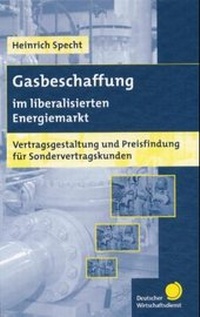 Abbildung von: Gasbeschaffung im liberalisierten Energiemarkt - Fachverlag Deutscher Wirtschaftsdienst