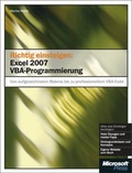 Bild: Richtig Einsteigen: Excel 2007 mit VBA programmieren lernen - Microsoft