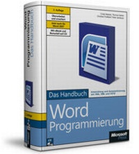 Enlarge image Cover: Microsoft Office Word 2007-Programmierung - Das Handbuch - Microsoft