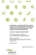 Cover: Hemmnisstudie 2010 - HTW Berlin Kooperationszentrum Wissenschaft - Praxis