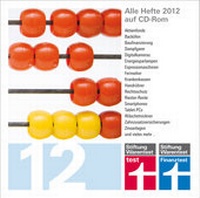 Abbildung von: test und Finanztest Archiv CD-ROM 2012 - Stiftung Warentest