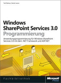 Enlarge image Cover: Windows SharePoint Services 3.0-Programmierung - Microsoft