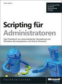 Enlarge image Cover: PowerShell-Scripting für Administratoren - Microsoft