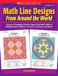 Cover: Math Line Designs from Around the World Grades 4-6 - Scholastic US