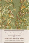 Cover: Taschenbuch zum Nutzen und Vergn&uuml;gen f&uuml;r's Jahr 1799 - Dieterich'sche Verlagsbuchh. Mainz