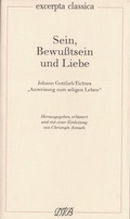 Cover: Sein, Bewusstsein und Liebe - Dieterich'sche Verlagsbuchh. Mainz