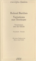 Cover: Variations sur l'&eacute;criture - Variationen &uuml;ber die Schrift - Dieterich'sche Verlagsbuchh. Mainz