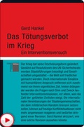 Cover: Das T&ouml;tungsverbot im Krieg - Hamburger Edition, HIS