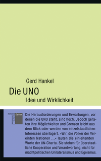 Enlarge image Cover: Die UNO - Hamburger Edition