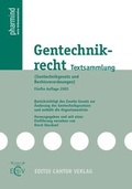 Cover: Gentechnikrecht - ECV Editio Cantor Verlag GmbH