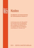 Cover: Kodex der Mitglieder des Bundesverbandes der Pharmazeutischen Industrie e.V. - ECV Editio Cantor Verlag GmbH