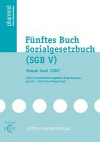 Abbildung von: Fünftes Buch Sozialgesetzbuch (SGB V) - ECV Editio Cantor Verlag GmbH