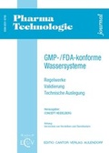 Cover: GMP-/FDA-konforme Wassersysteme - ECV Editio Cantor Verlag GmbH