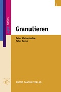 Cover: Granulieren - ECV Editio Cantor Verlag GmbH