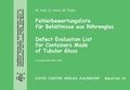 Cover: Fehlerbewertungsliste f&uuml;r Beh&auml;ltnisse aus R&ouml;hrenglas - ECV Editio Cantor Verlag GmbH