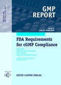 Cover: FDA Requirements for cGMP Compliance - ECV Editio Cantor Verlag GmbH