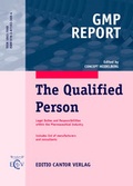 Cover: The Qualified Person - ECV Editio Cantor Verlag GmbH