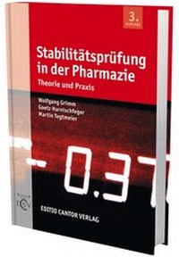 Abbildung von: Stabilitätsprüfung in der Pharmazie - ECV Editio Cantor Verlag GmbH