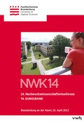 Cover: 14. Nachwuchswissenschaftlerkonferenz ost- und mitteldeutscher Fachhochschulen (NWK 14) - H&uuml;lsbusch, W