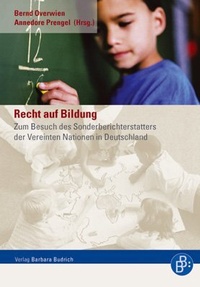 Enlarge image Cover: Recht auf Bildung - Verlag Barbara Budrich