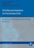 Cover: Sch&uuml;lerpartizipation im Englischunterricht - Verlag Barbara Budrich