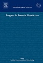 Cover: Progress in Forensic Genetics: No. 10 - Elsevier