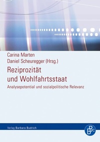 Abbildung von: Reziprozität und Wohlfahrtsstaat - Verlag Barbara Budrich