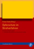 Cover: Opferschutz im Strafverfahren - Verlag Barbara Budrich