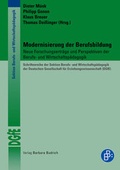 Cover: Modernisierung der Berufsbildung - Verlag Barbara Budrich